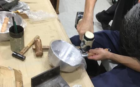 堺刀司平底アルミ雪平鍋　30ｃｍ