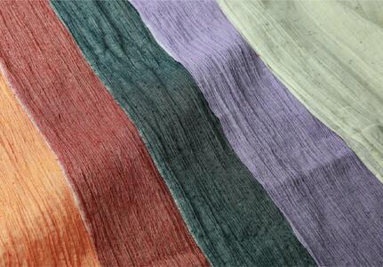 堺の機屋（織物工場）職人が作ったコットンマフラー【カラー：オレンジ】