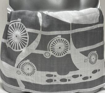 堺の機屋（織物工場）職人が作った褌【柄：自転車】