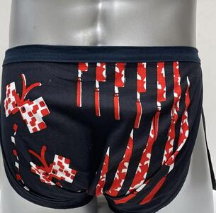 堺の機屋（織物工場）職人が作った褌【柄：包丁】