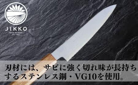 にちにち道具 樫の柄の包丁 ペティナイフ 05071614