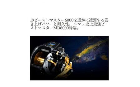 シマノ 釣具 電動リール ビーストマスター MD 6000