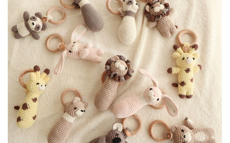 HOPPL(ホップル)amimals(アミマルズ) ラトル Giraffe