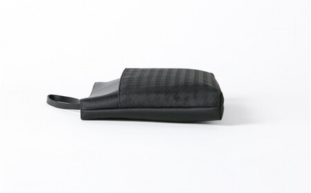 人気の千鳥柄生地を使用　メンズフォーマルクラッチバッグ