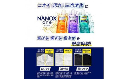 ライオン「NANOX oneニオイ専用」つめかえ用特大6袋　765g×6袋