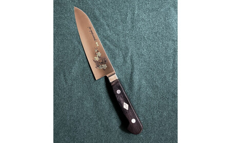 堺刀司 特別デザイン仕様モリブデン鋼三徳・ペティセット庖丁