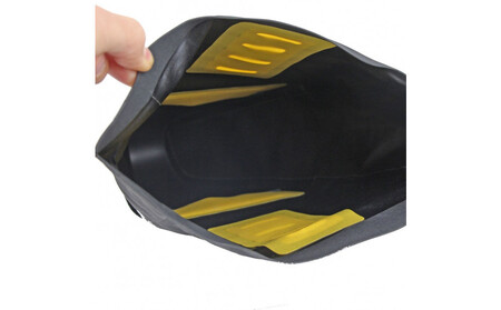 R250 防水サドルバッグ2 スモール ブラック/グレー