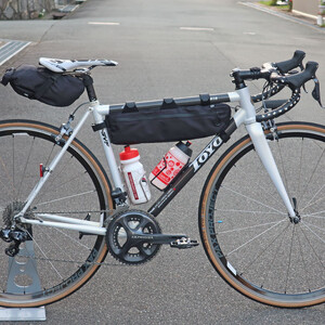 R250 フレームインナーバッグ  ラージ アーガイル  リップストップ ブラック