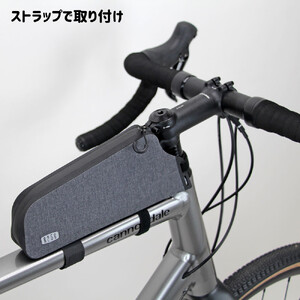 R250 防水トップチューブバッグ2 ハイブリッド レギュラー グレー/ブラック