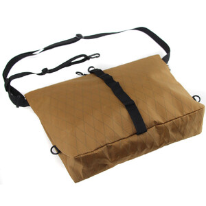 R250 サコッシュ3 ファスナー付き  アーガイルリップストップ  カラー:コヨーテ