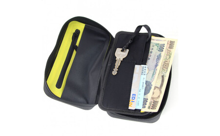 R250 防水スマートライドポーチ スーパーDX3 フルオープン W小銭入れ ブラック