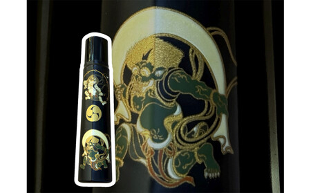 極上 安来青鋼1号 三徳万能包丁 風神・雷神<和風レトロモダン> 木製ハンドル