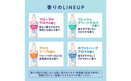 ライオン「ソフランプレミアム消臭」(アロマソープの香り)替特大セット(950ml×6個)