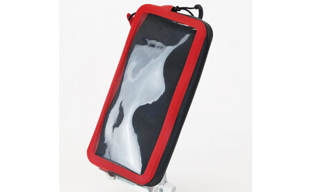 R250 防水スマートウォレットクリア SL  レッド