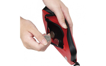 R250 防水スマートウォレットクリア SL  レッド