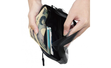 R250 防水スマートウォレットクリア SL ブラック