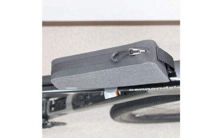 OsmaR250 防水トップチューブバッグ グレー/ブラック