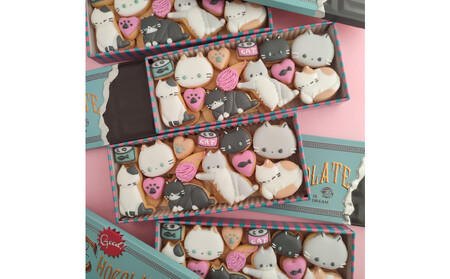 可愛いねこのクッキー缶