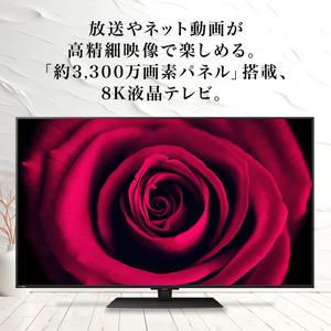 テレビ シャープ SHARP AQUOS アクオス DW1シリーズ 70V型 8K 液晶テレビ 8T-C70DW1 70