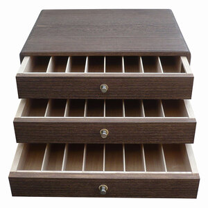 宝石箱 焼桐 帯締め 収納 箪笥 初音の家具 木製 木 桐 引き出し 卓上チェスト ミニチェスト 小さいタンス チェスト 収納ケース 収納家具 桐たんす 小物 小物入れ 日本製 完成品 インテリア 家具 伝統工芸 伝統工芸品 工芸 工芸品 大阪府 岸和田市