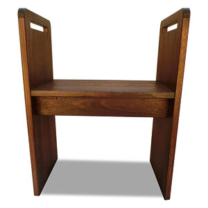 スツール どっこいしょ 椅子 引出し無し 桐のイス 初音の家具 お仏壇の前 座敷椅子 軽い椅子 小さい椅子 軽い コンパクト 持ち運び 高齢者 和室 玄関 日本製 木製 木 桐 完成品 インテリア 家具 伝統工芸 伝統工芸品 工芸 工芸品 大阪府 岸和田市