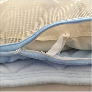 布団カバー ダブル 190×210cm ブルー やわらか 綿 マイヤー 掛ふとんカバー 掛け布団カバー かけ布団カバー 掛布団カバー 掛け布団 布団 カバー 日本製 寝具 FCW-951T-BL 大阪 大阪府 岸和田市