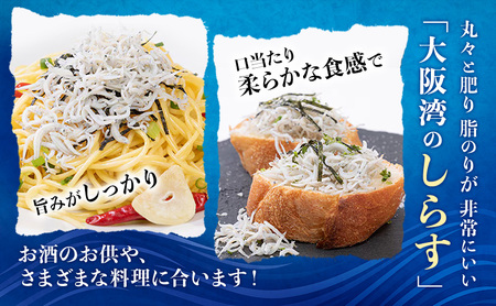 鮮度抜群 釜揚げしらす100g×5パック　便利な小分けタイプ