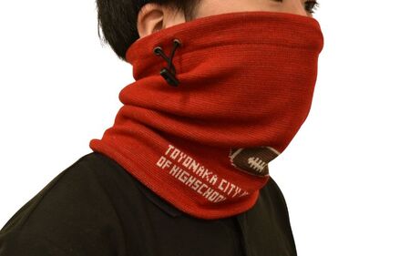 高校ラグビー発祥の地ネックウォーマー【ikdn0003】