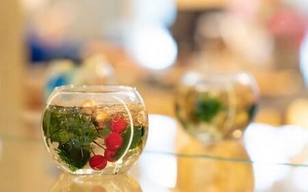 障がいがある方が作ったキャンドルホルダー 【hmky0001】