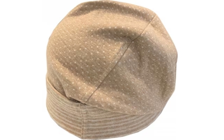 【ブラウン】オーガニックコットンドットたっぷりワッチ【canl0012-2】