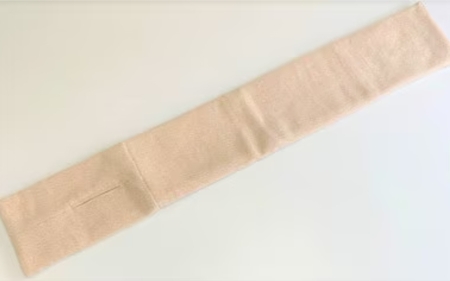 【杢ベージュ】オーガニックコットンふんわりティペット【canl0017-1】