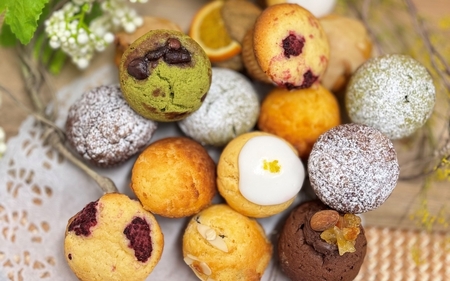 【障害福祉サービス事業所】手作りマフィン15個詰め合わせボックス【snlf0001】