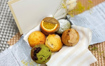 【障害福祉サービス事業所】手作りマフィン15個詰め合わせボックス【snlf0001】