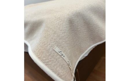 【杢ベージュ】ふんわりオーガニックコットン毛布200*140cm【canl0021】