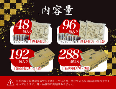 黒豚餃子 冷凍 48個【gnkt0001】