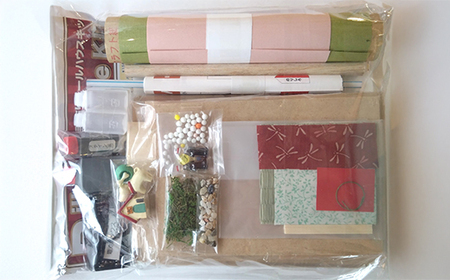 【80-01】昭和シリーズ 駄菓子屋さん ドールハウスキット