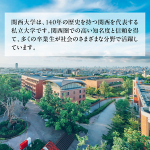 【返礼品なし】 関西大学への応援寄付【吹田市ふるさと納税】