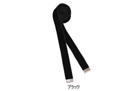 リボンタイ ベルベット 1.8cm幅【ブラック／金具シルバー】【大阪府吹田市】ファッション メンズ レディース クラシカル モード 発表会 入学式 卒業式 フォーマル コーディネート アクセント 