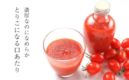 お洒落なミニトマトジュース・アイコ100％使用★190ml×10本ギフト箱入 新鮮 完熟 高糖度 美味しい 高級 野菜ジュース