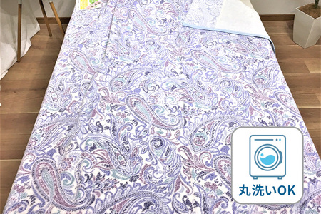 日本製 タオルケット シングル 140×190cm 1枚 N-MT-941 ブルー [4744]