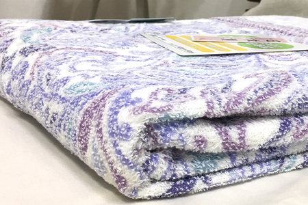 日本製 タオルケット シングル 140×190cm 1枚 N-MT-941 ブルー [4744]