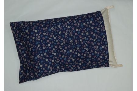 2628 0357 肩口フィット 洗えるそばがら枕 枕カバー ネイビー2枚付き 大阪府泉大津市 ふるさと納税サイト ふるなび