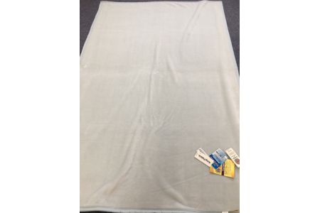 日本製 アクリル マイヤー毛布 SL(シングルロング) ブルー 1枚 (新合繊ニューマイヤー毛布) 1140 [3602]