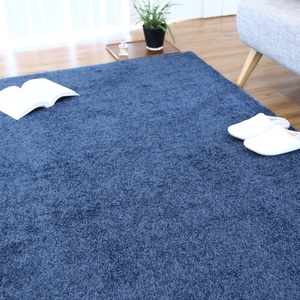 カーペット フロッシュ2 Dネイビー 130cm×190cm｜日本製 国産 敷物 ラグ アース防ダニ 抗菌防臭 防炎 滑り止め 床暖ホットカーペット対応 [5090] 10,920円