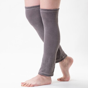 天然の美容繊維 シルク レッグウォーマー 男女兼用