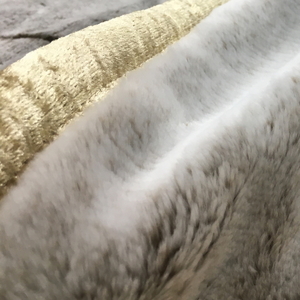 日本製 オーロラ 新合繊アクリル2枚合わせマイヤー毛布 シングル ブラウン 1枚 N-M-9911 | 毛布