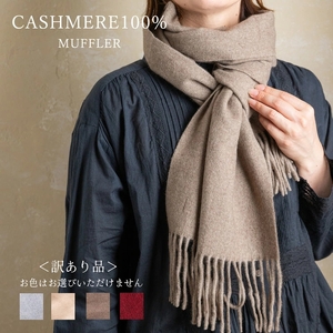 【訳あり】色はおまかせ カシミヤマフラー| カシミア お洒落 おしゃれ ファッション 小物 ストール 女性 男性 プレゼント 誕生日プレゼント