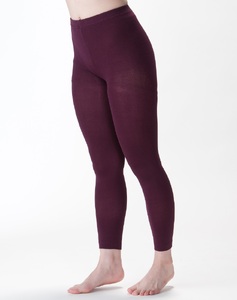 天然の美容繊維 シルク混のびのび10分丈スパッツ フリーサイズ H-S3300