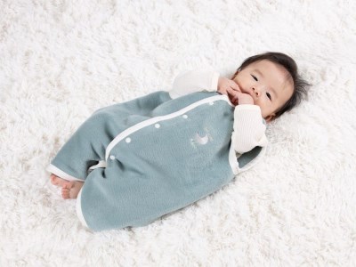 綿毛布スリーパー 2way仕様で暖か (Sサイズ)｜ ベビー キッズ ベストにもロンパースに 永くご使用 快眠 吸水性 保湿性 通気性 子供のことを考えた 縫製 心地良い sleeper-s [2449]