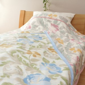 綿毛布 (毛羽部分) シングルサイズ ピンク [1778]